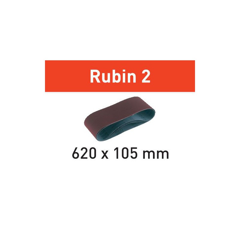 Taśma szlifierska L620X105-P60 RU2/10 Rubin 2