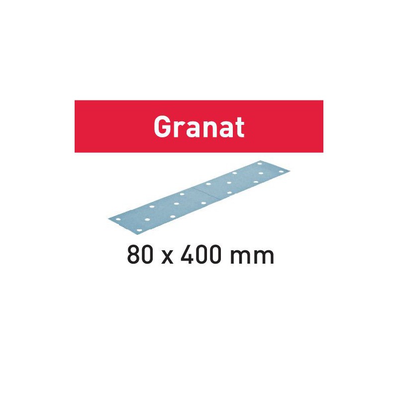 Arkusze ścierne STF 80x400 P180 GR+50 Granat