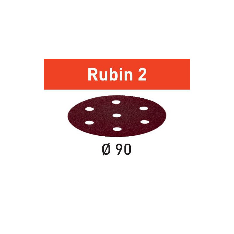 Krążki ścierne STF D90/6 P60 RU2/50 Rubin 2