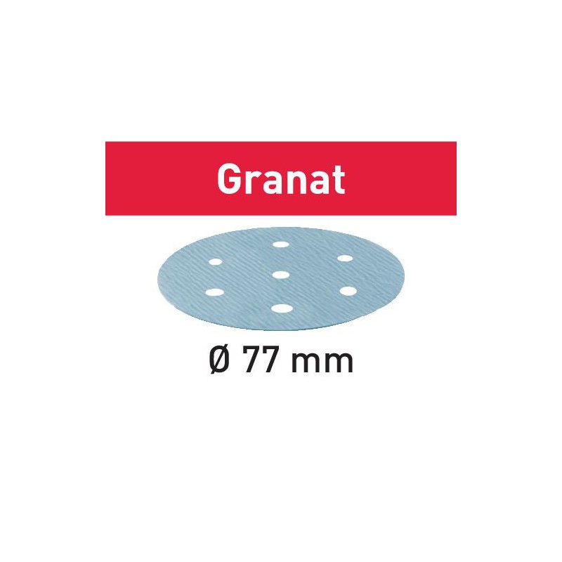 Krążki ścierne STF D77+6 P150 GR+50 Granat