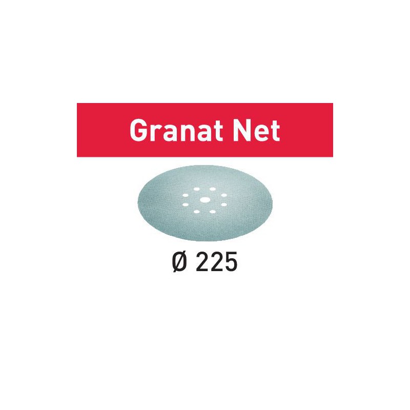 Materiały ścierne z włókniny STF D225 P150 GR NET+25 Granat Net