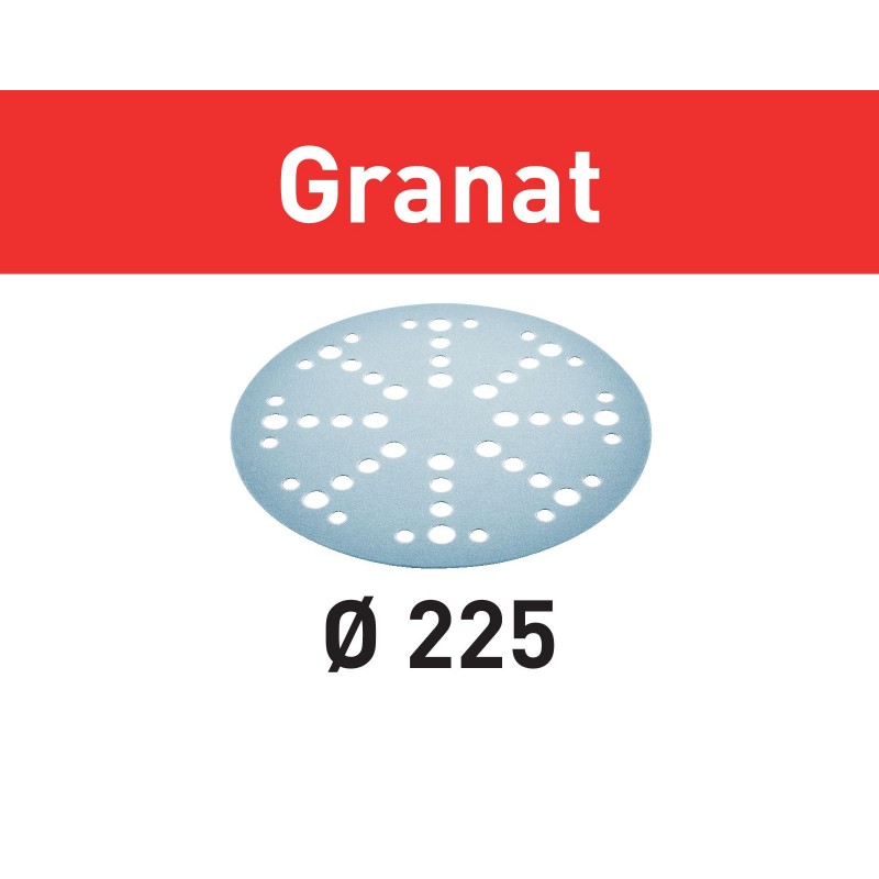 Krążki ścierne STF D225/48 P150 GR/25 Granat