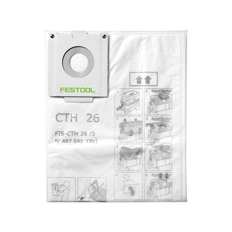 Zabezpieczający worek filtrujący FIS-CTH 48+3